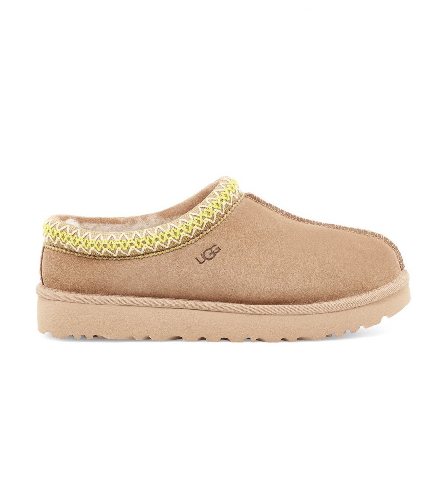 Tênis UGG Tasman Feminino em Couro Bege