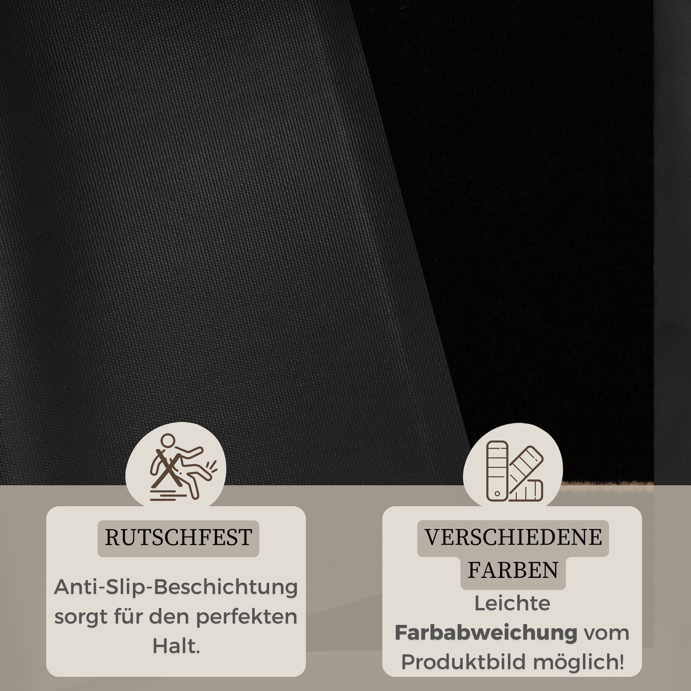 HANSE Home Fussmatte »Cozy Welcome, Türmatte« rechteckig 5 mm Höhe Waschbar, Schmutzfangmatte, Outdoor, Innen, Rutschfest, Wetterfest