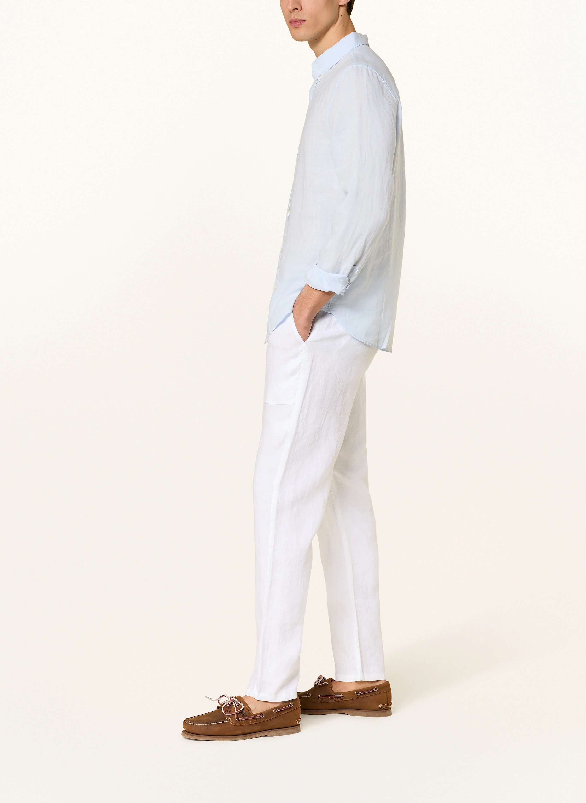 ECOALF Leinenhose ETHIC im Jogging-Stil Slim Fit