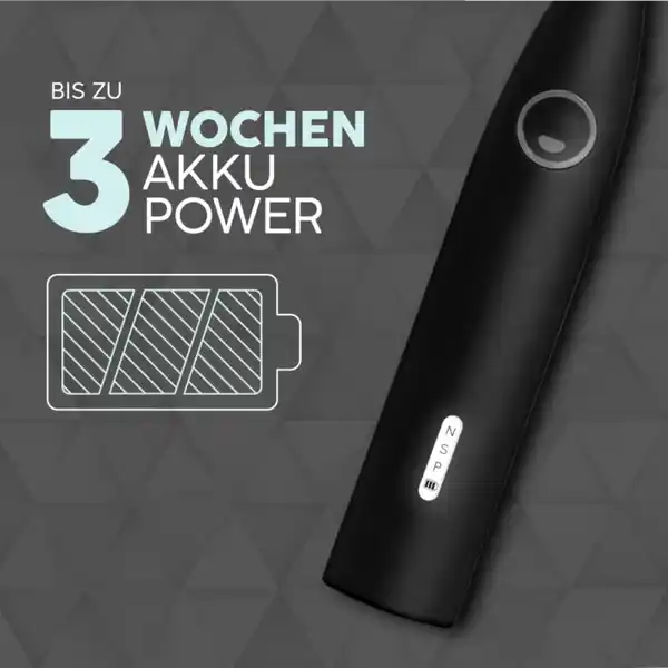 Rotierende elektrische Zahnbürste ECO R2 all black
