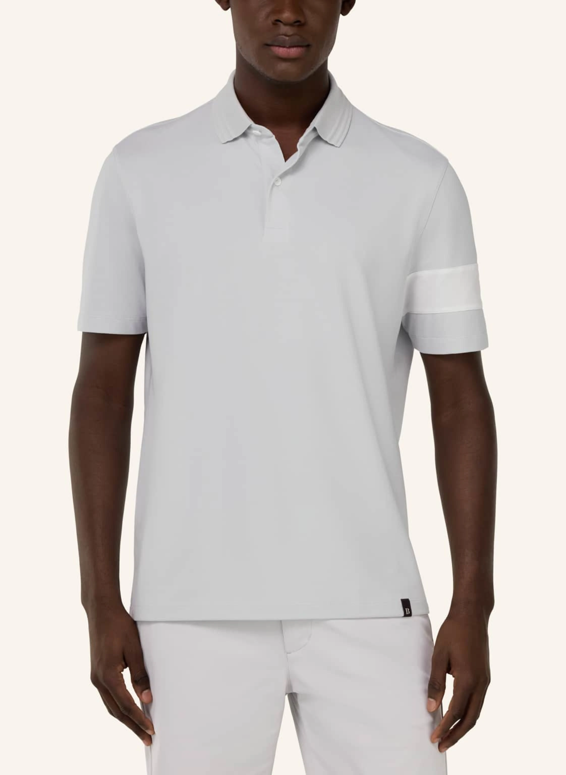 BOGGI MILANO Piqué-Poloshirt