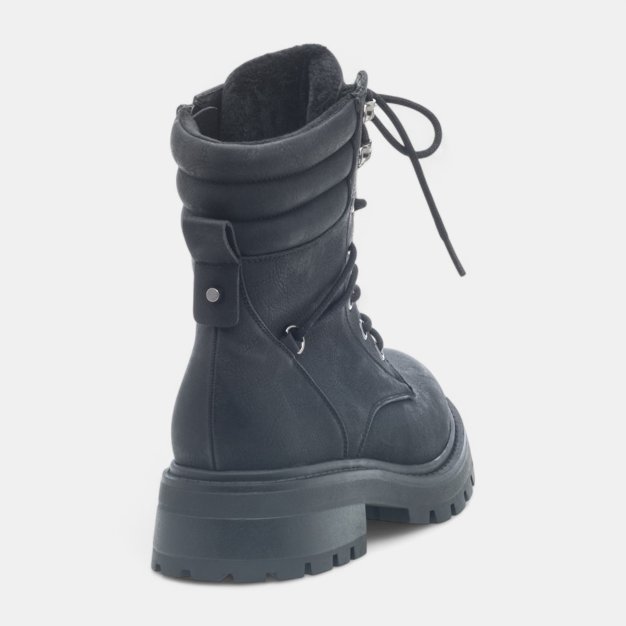 Bottines à lacets Femme noir