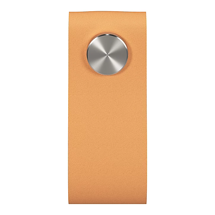 Bouton de meuble GoodHome Hezo marron l.2.6cm x h.6.4cm x p.1.8cm