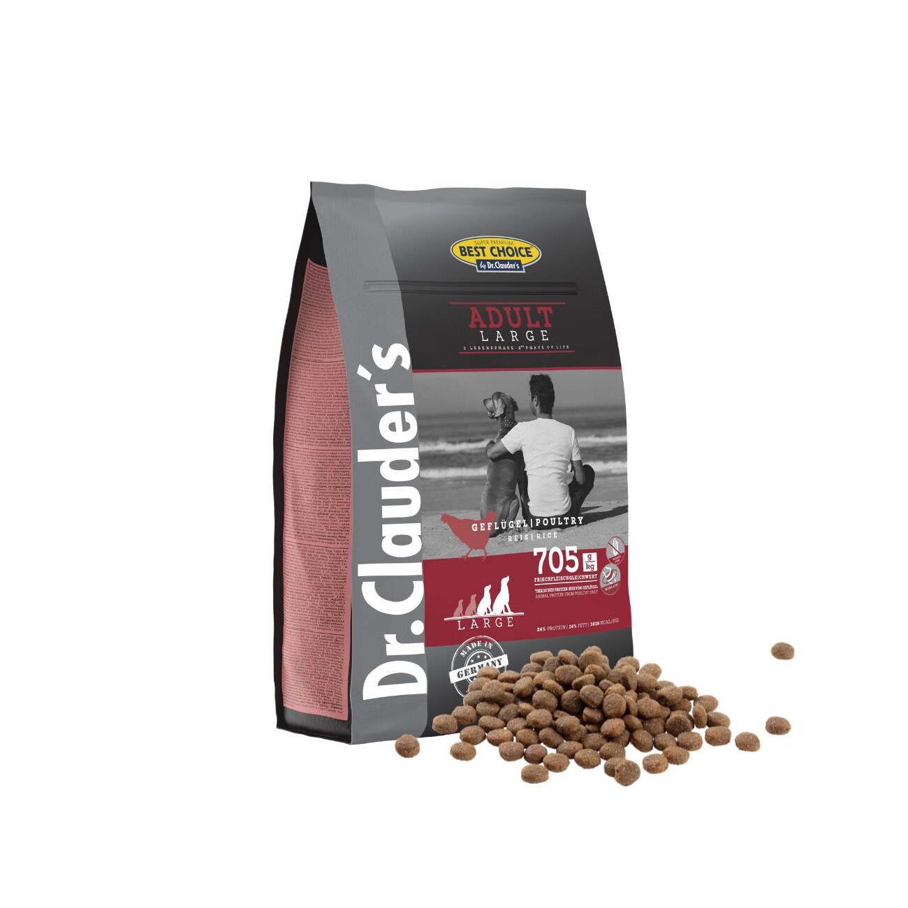 Dr. Clauder's Best Choice Adult Large 4 kg