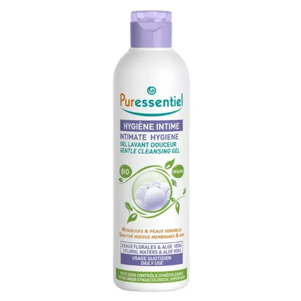 Gel de Higiene Íntima Orgânico Suave Puressentiel 250ml