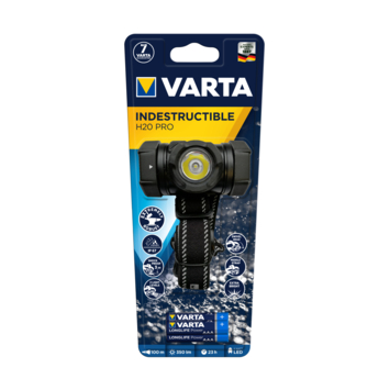 Varta Indestructible LED hoofdlamp exclusief 3xAAA batterijen