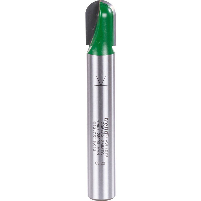 Trend halfrondprofielfrees 12: 12,7x6,3mm