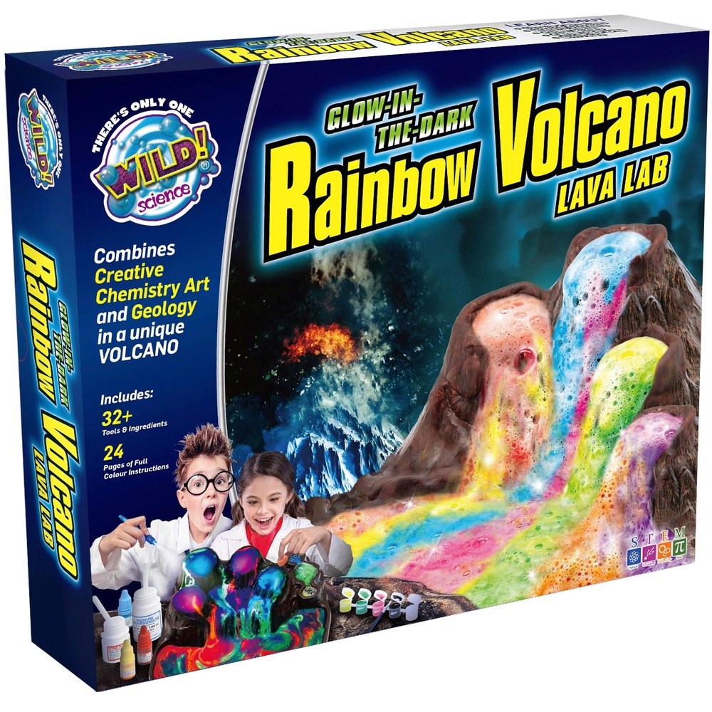 Wild Science Regenbogenvulkan Lava-Labor