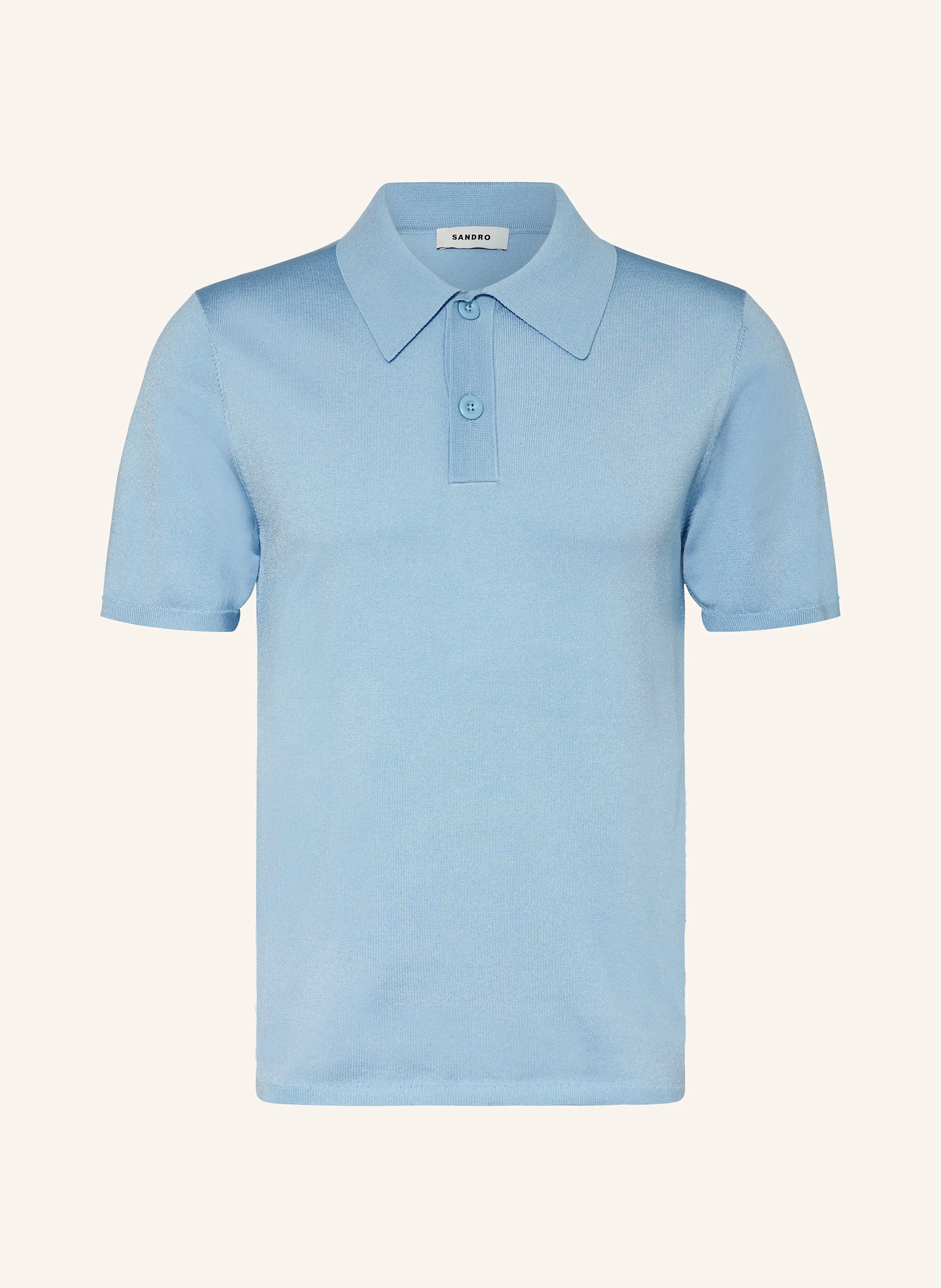 SANDRO Strick-Poloshirt