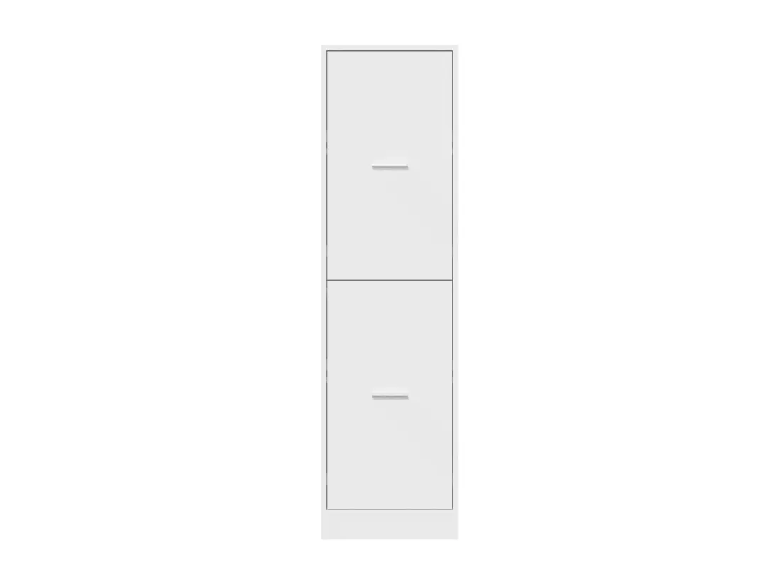 Armoire d'apothicaire blanc 40x41x144,5 cm bois d'ingénierie