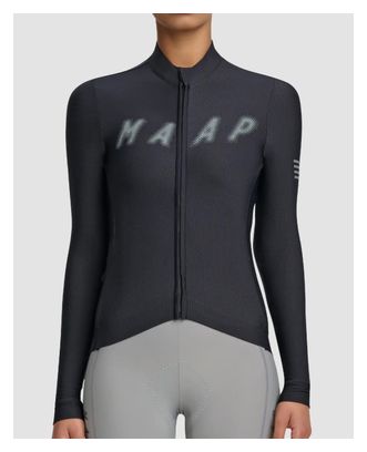 Maillot Manches Longues Maap Halftone Thermale Pro Femme Noir