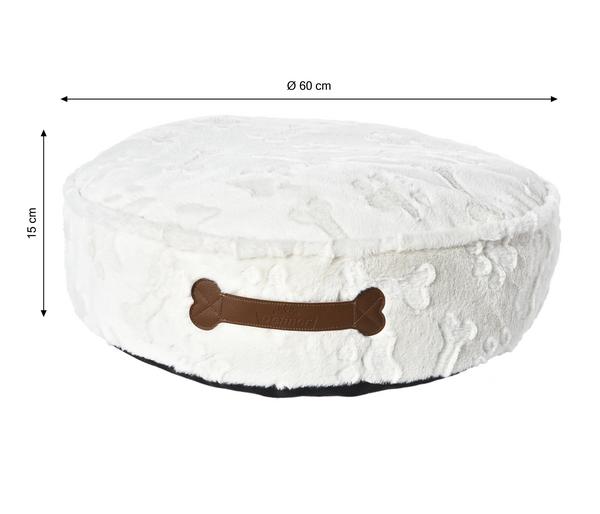 Dehner Lieblinge Kuschelkissen Flynn, rund,