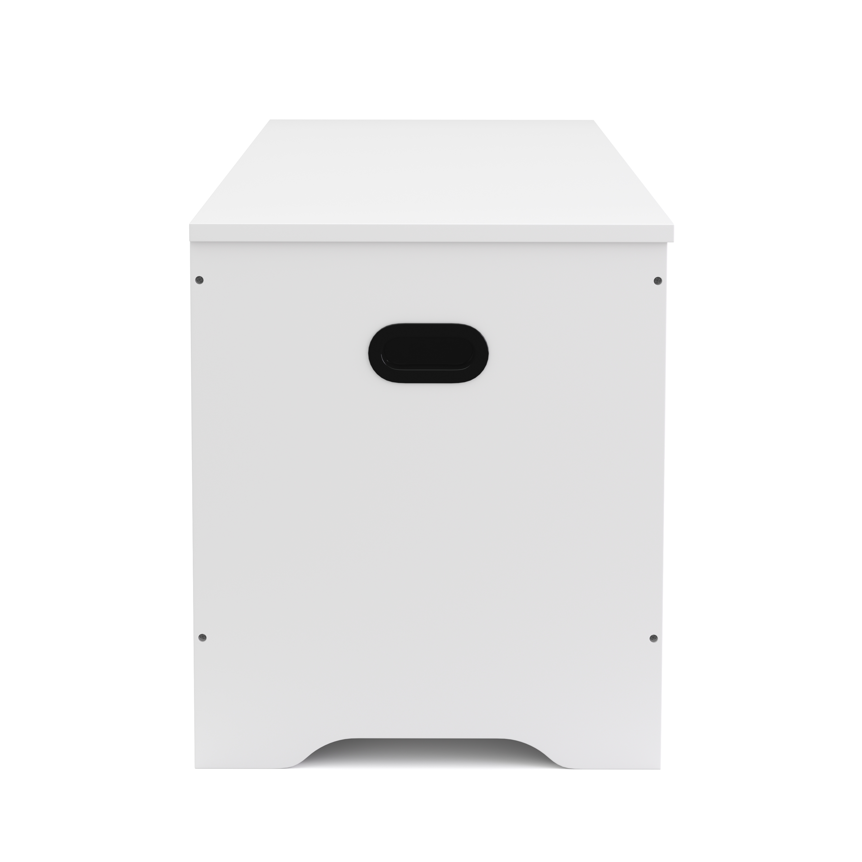 Truhe 100 x 46 x 40 cm weiss