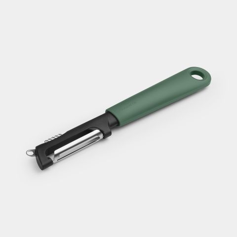 Tasty  Dunschiller draaibaar plus zesteur - Fir Green
