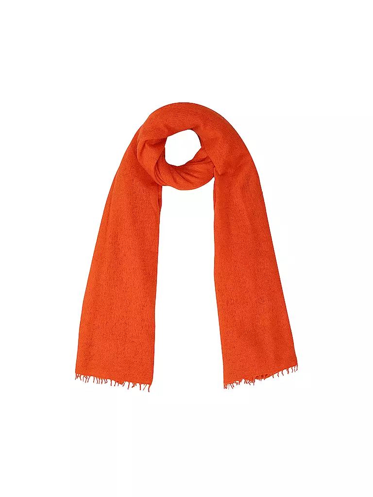 MOULETA Kaschmirschal orange