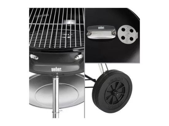 Weber Barbecue à charbon 57cm avec chariot - 1321004