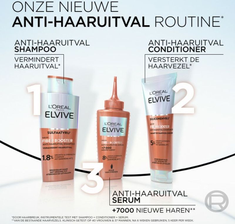 L’Oréal Paris - Elvive Fiber Booster - Haarverzorging - Anti-Haaruitval - 150ml