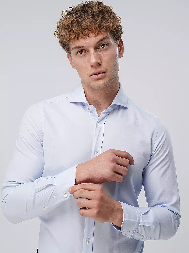 WINDSOR Hemd Slim Fit hellblau