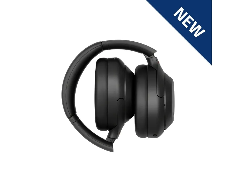 Sony WH-1000XM4 - Hovedtelefoner med mik. - fuld størrelse - Bluetooth - trådløs, kablet - NFC - aktiv støjfjerning - 3,5 mm jackstik - sort