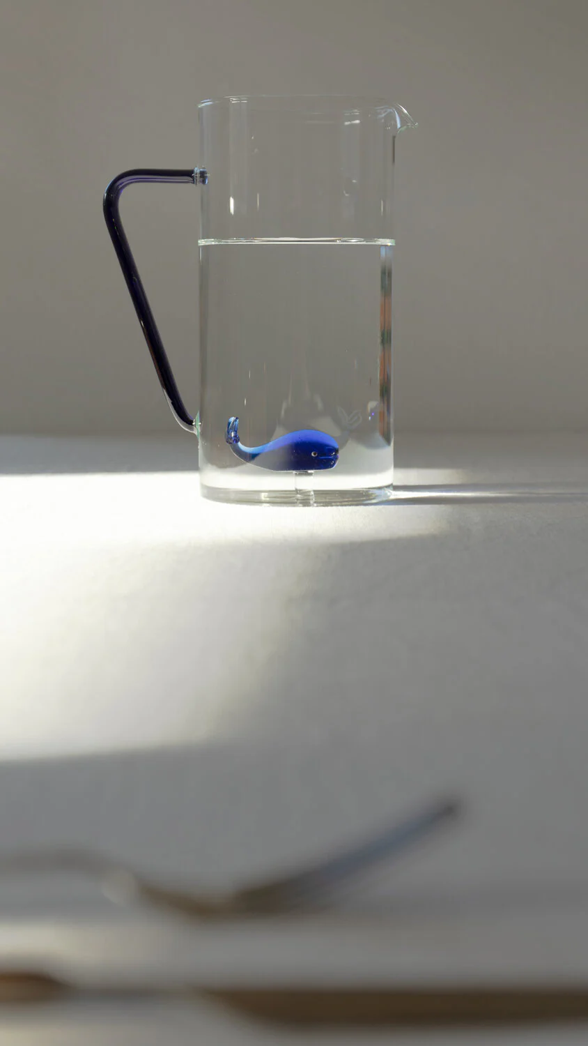 WD lifestyle  Borosilicate karaffel, whale - 1.2 L.