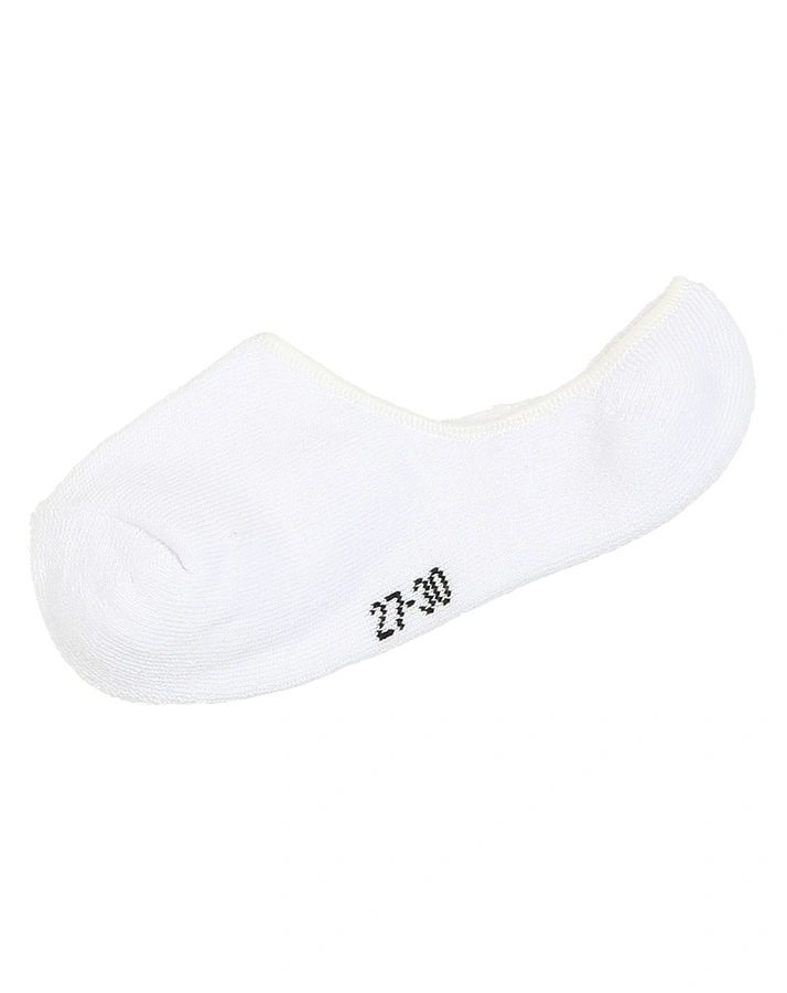 Sneaker-Socken UNI mit Antirutsch-Bündchen 4er-Pack in weiß