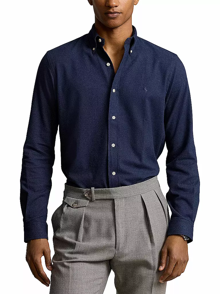 POLO RALPH LAUREN Flanellhemd dunkelblau