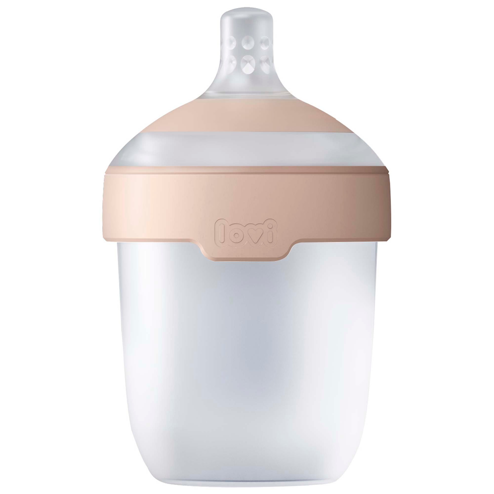 Difrax LOVI Mammafeel fles 150 ml roze