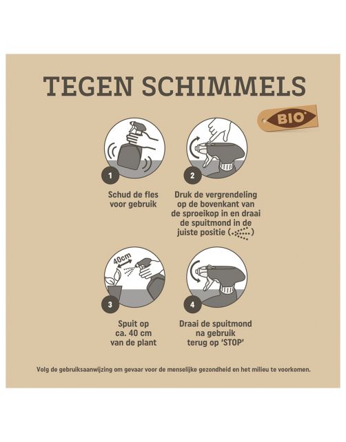 Pokon Bio Tegen Schimmels Spray - Schimmelbestrijding - 800 ml