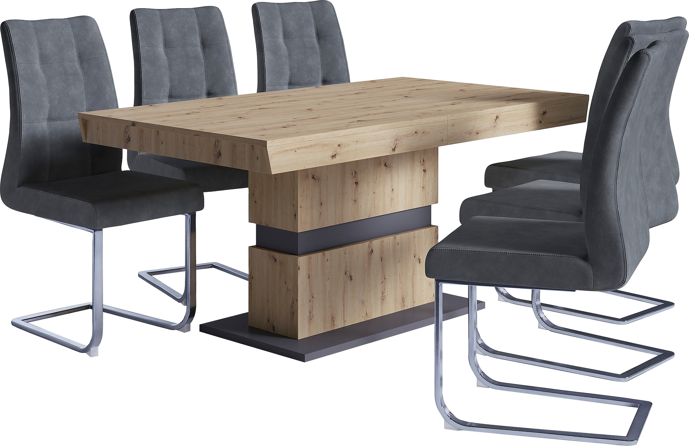 byLIVING Esstisch »Matthew« mit Auszugsfunktion, Breite 140-195 cm oder 160-215 cm