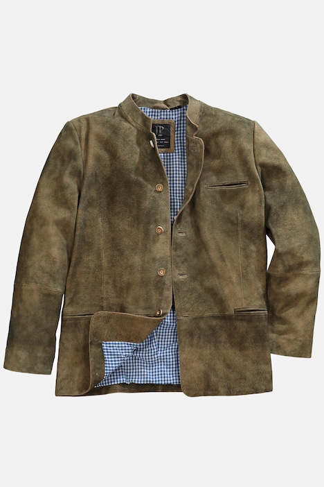 Janker, Ziegenveloursleder, Tracht, bis Gr. 70