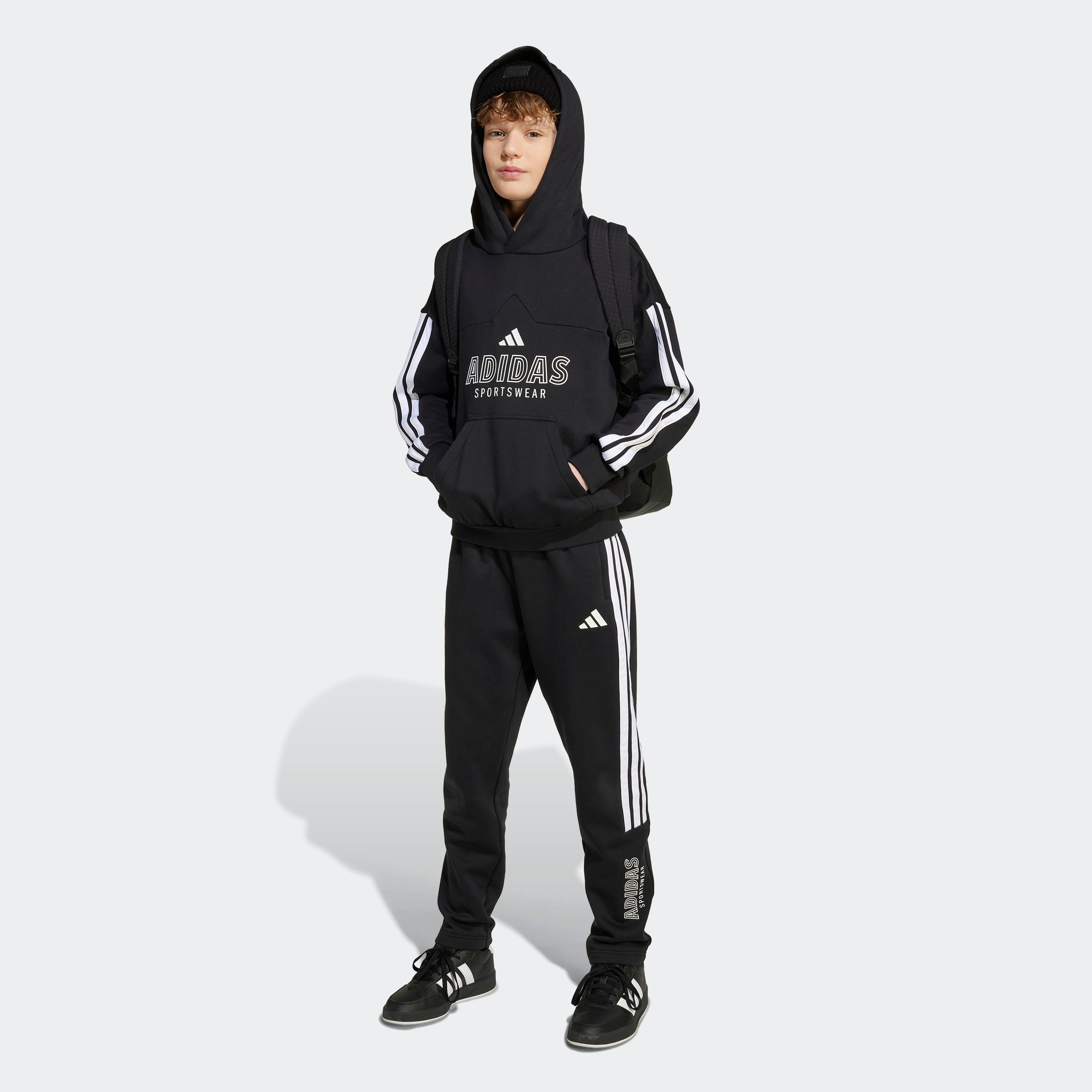 adidas Sportswear Kapuzensweatshirt »J HOT FL HOOD«
