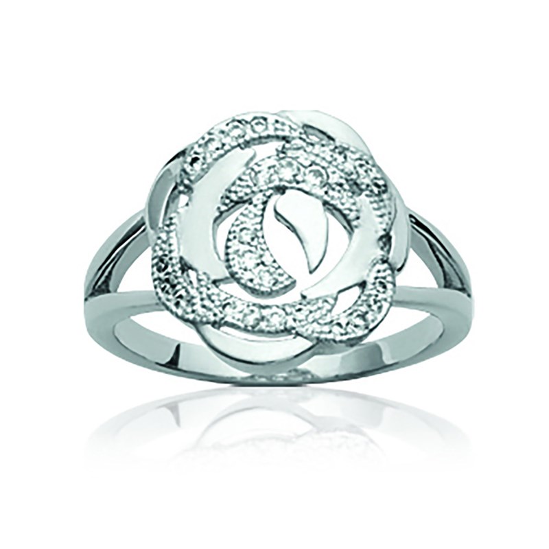 Bague Femme - Argent 925 - Oxyde de zirconium
