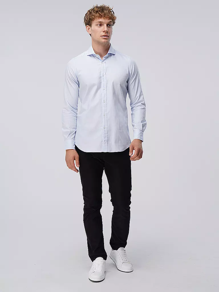 WINDSOR Hemd Slim Fit hellblau