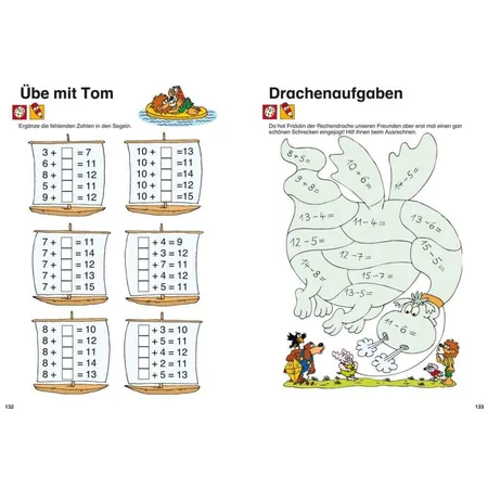 Tessloff LERNSTERN Mein dickes 1.-Klasse-Buch: Buchstaben, Zahlen, Rechnen üben