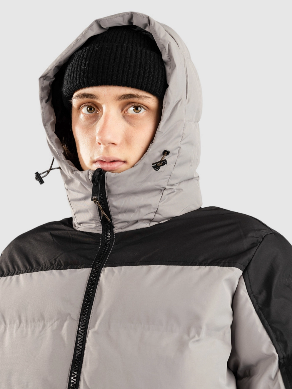 Fat Moose Birk Block Jacket mid grey