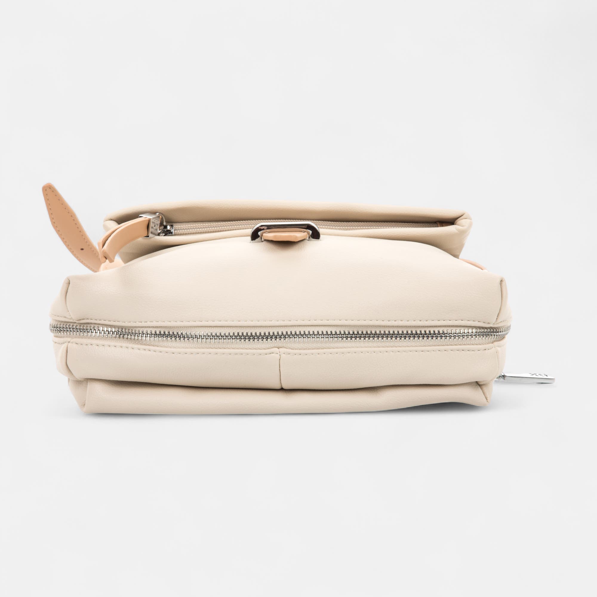 Sac bandoulière beige
