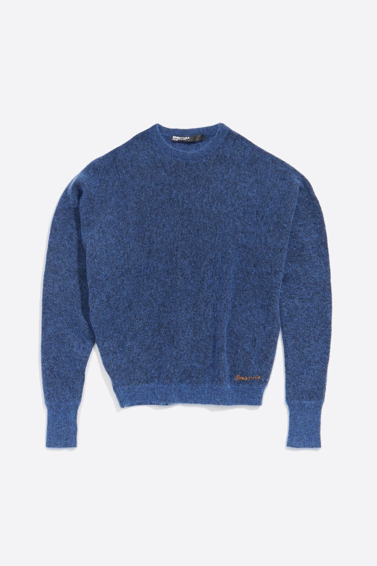 Jersey de mohair azul claro