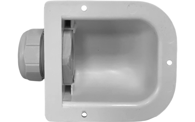 Selfsat MWR Montageplatte für 5G Antenne inkl. Dachdurchführung für bis zu 8 Kabel und Verlängerungskabel für Router