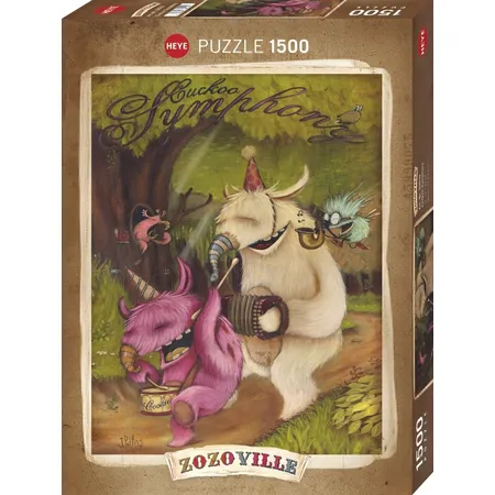 Heye Puzzle - Cuckoo Symphony, 1500 Teile
