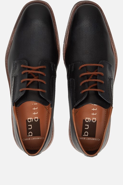 Bugatti Mero Veterschoenen blauw Leer