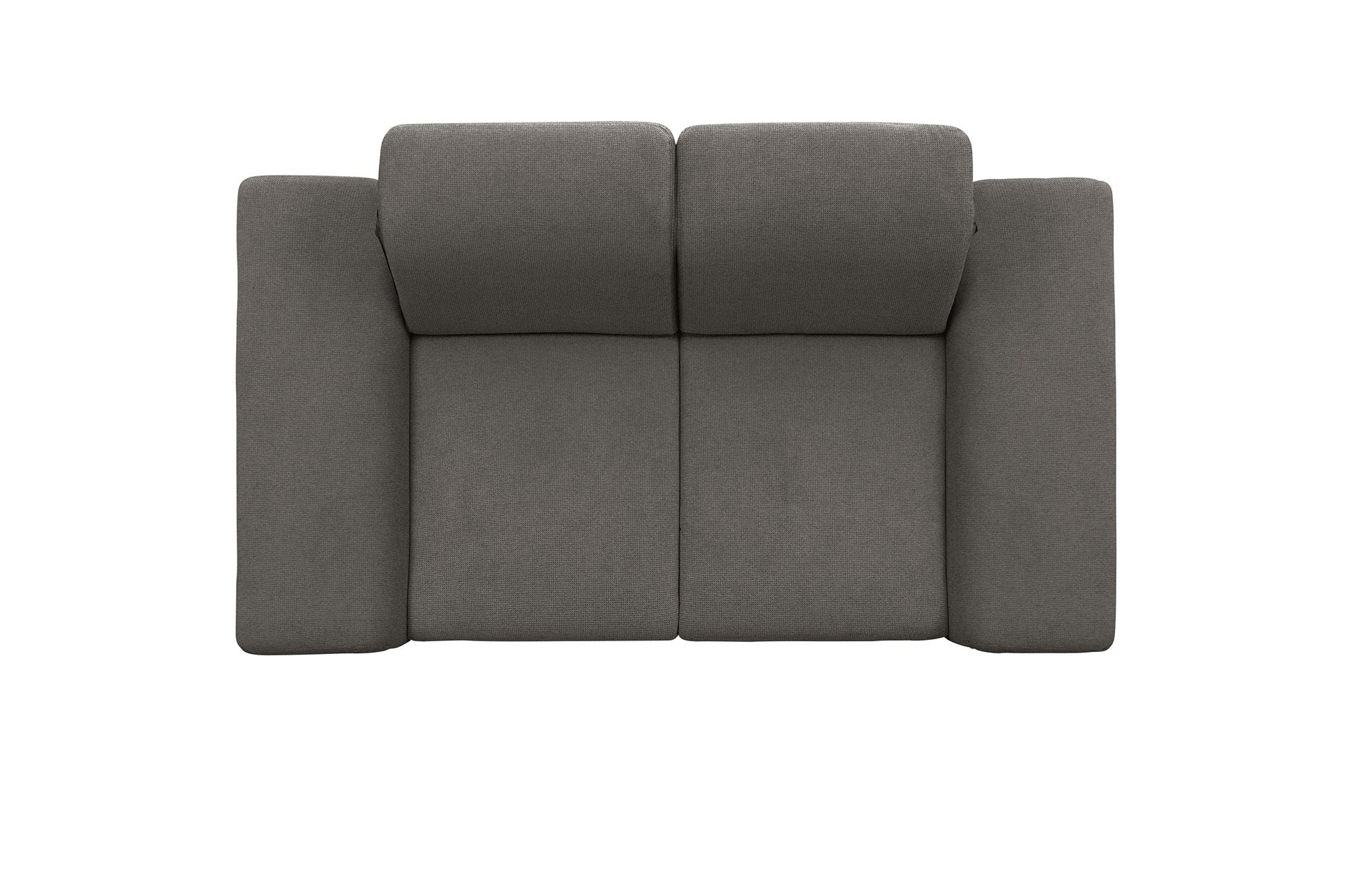 polsterpower 2,5-Sitzer Boxspringsofa - Belle grey - Basismodell