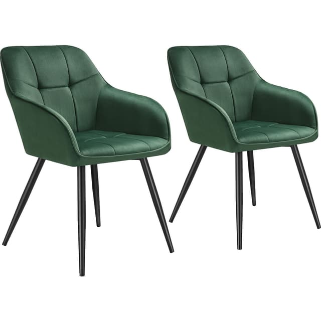 Stol Marilyn, velour, quiltet