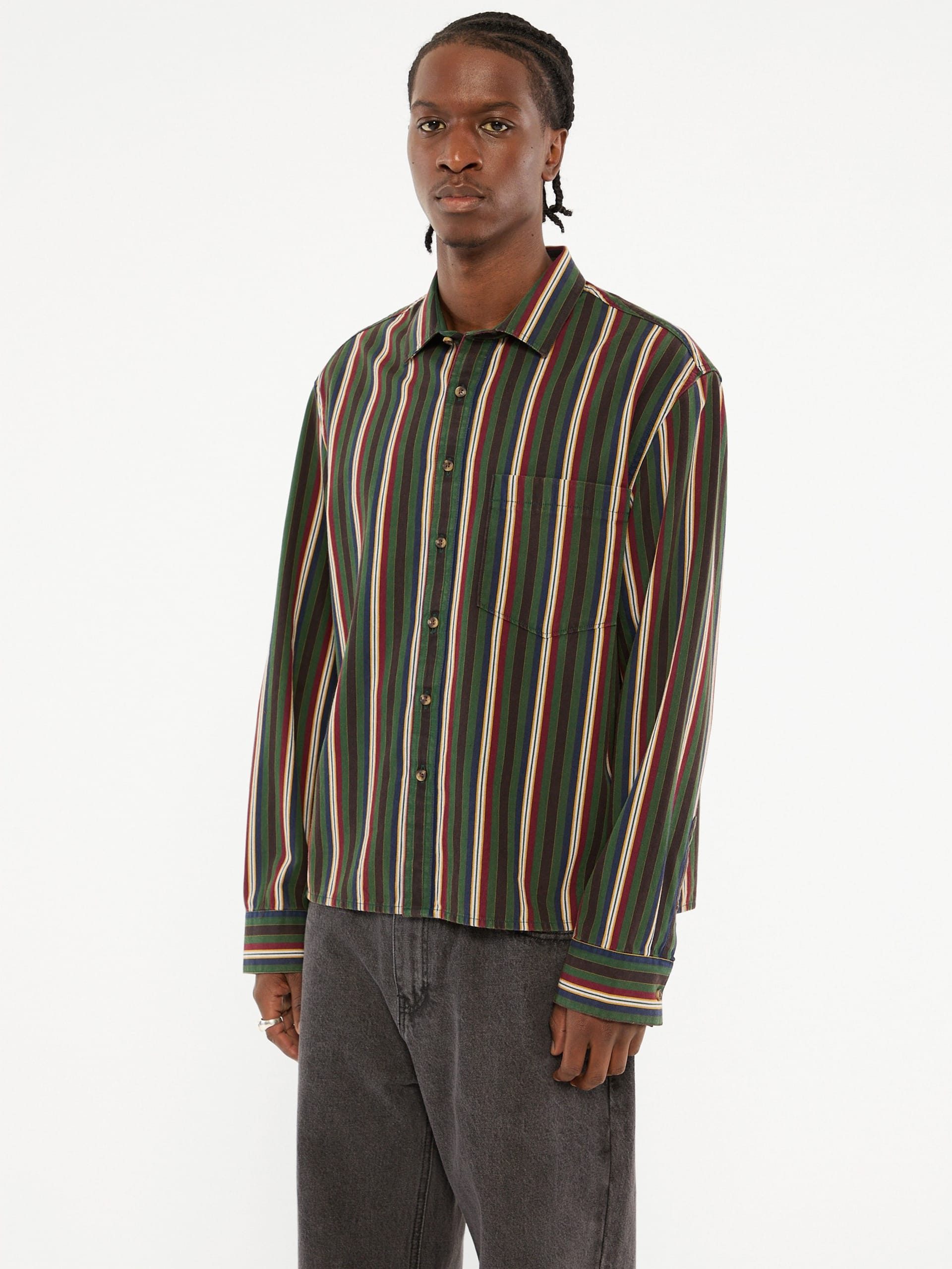 Camisa listrada ecológica GUESS Originals