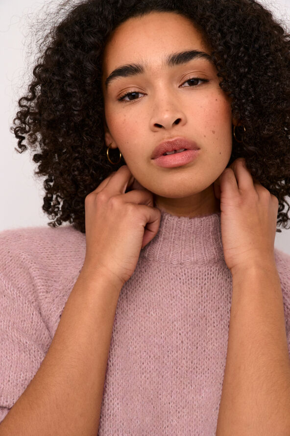 Kaffe KAemilie Knit Pullover Mesa rose melange