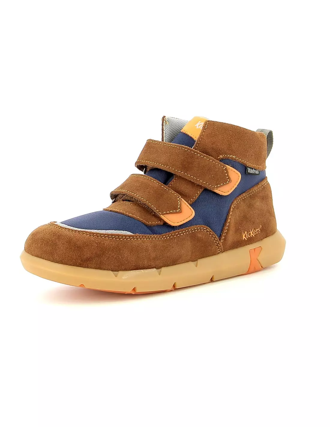 KICKERS JUNIBO - Sneakers Marronbleuorange