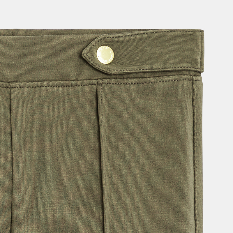 Jegging chic en jersey Milano vert fille