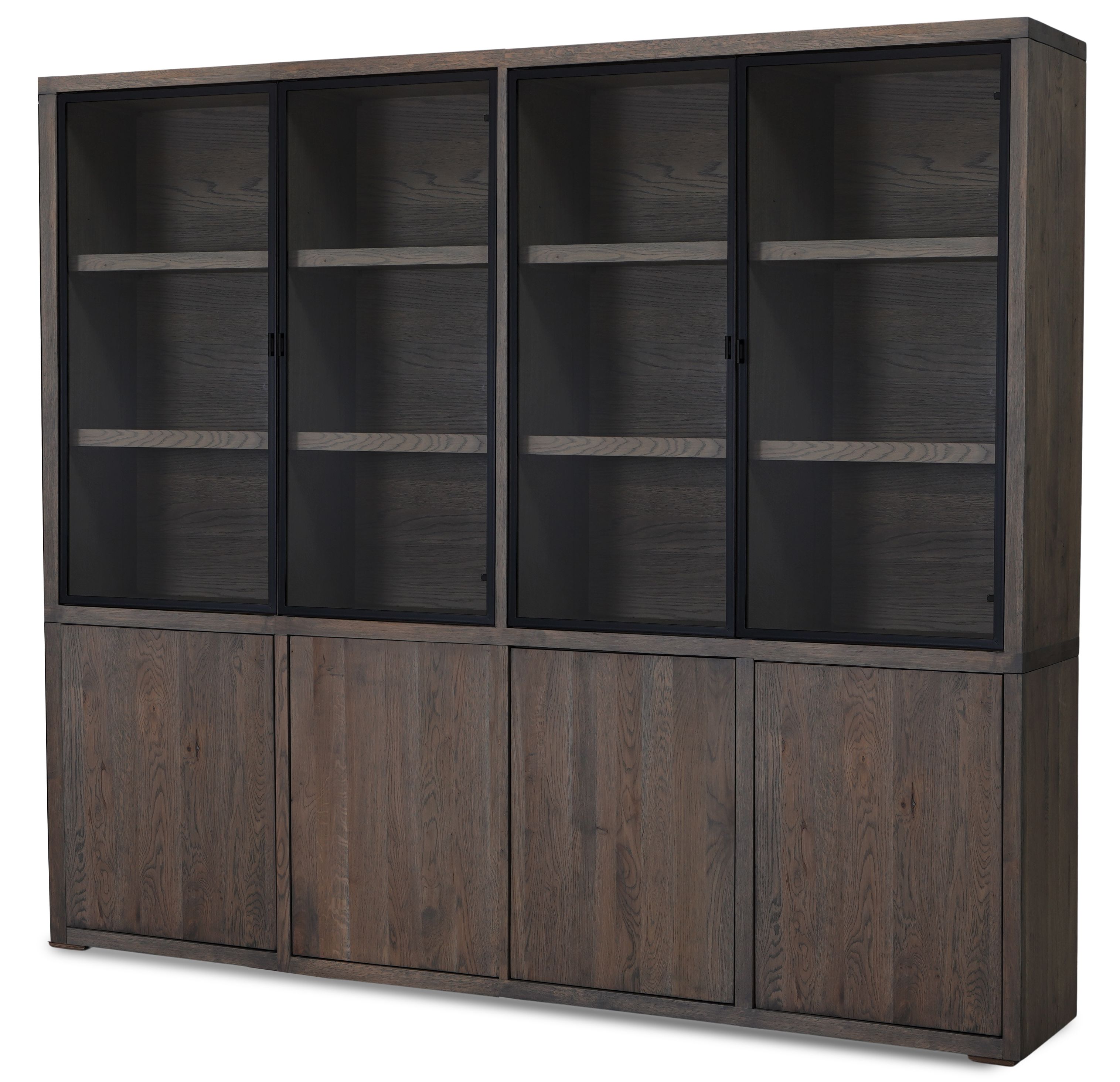 Vitrinekast Established B232 x D40 x H210 cm
