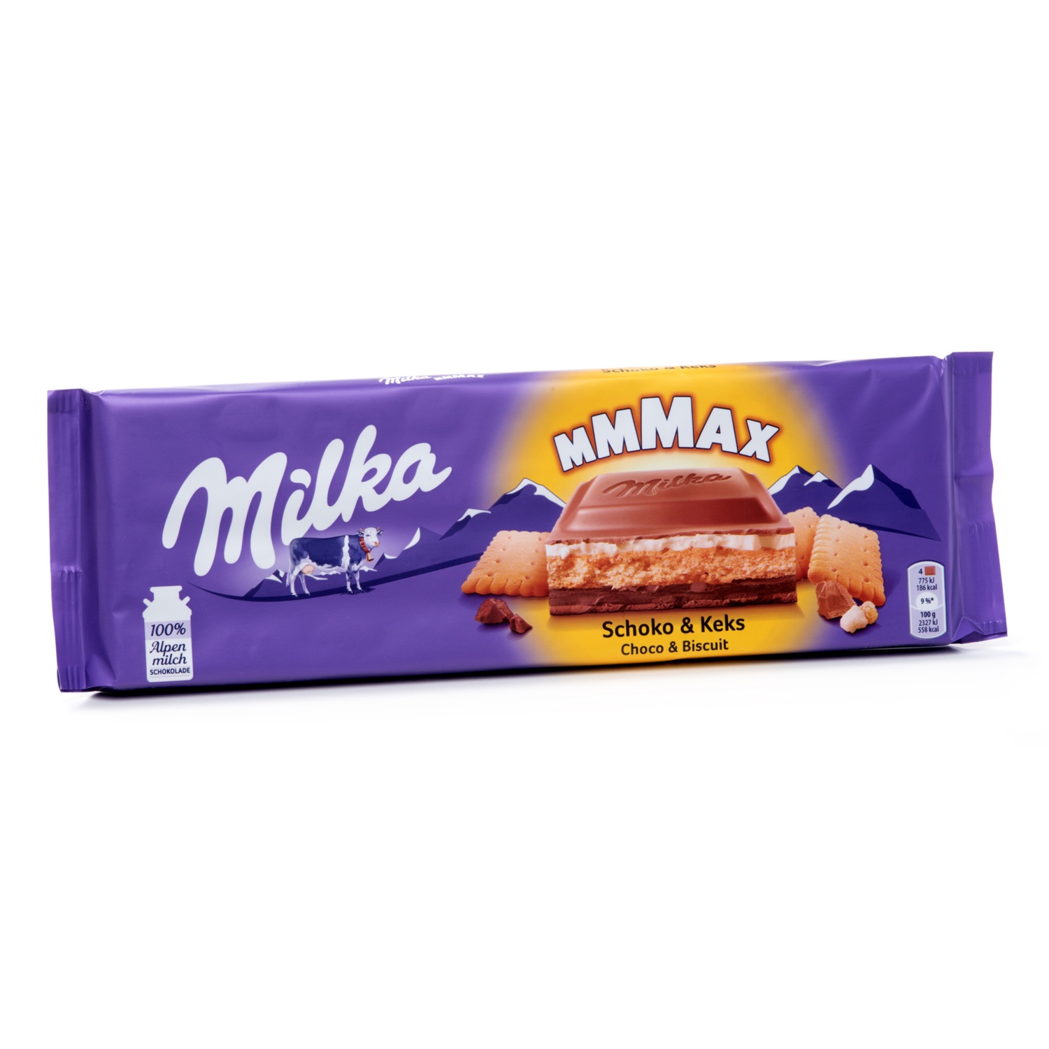 MILKA Tafelschokolade groß. Schoko & Keks 300 g