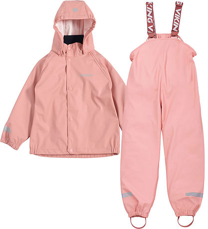 Viking Regenkleidung m. Träger - Indie - Light Pink