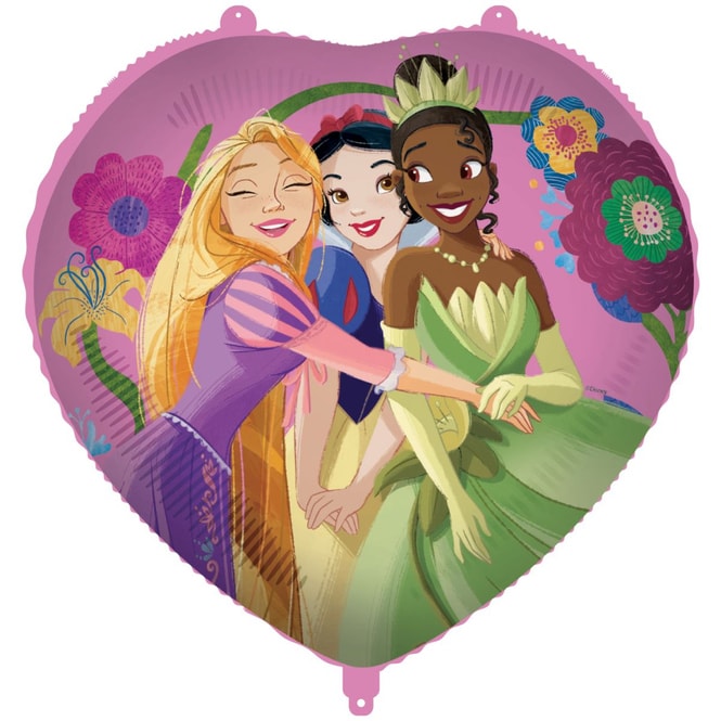 Disney Princess - Folienballon - herzförmig - Ø ca. 46 cm